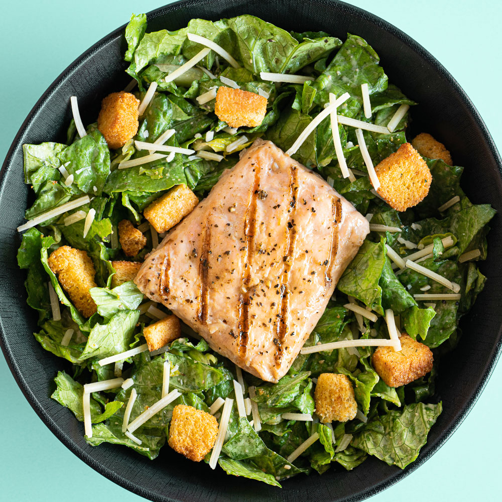 Native-Salmon Caesar Salad